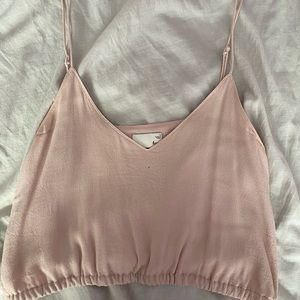 Aritzia Wilfred Free Camisole in Pale Pink